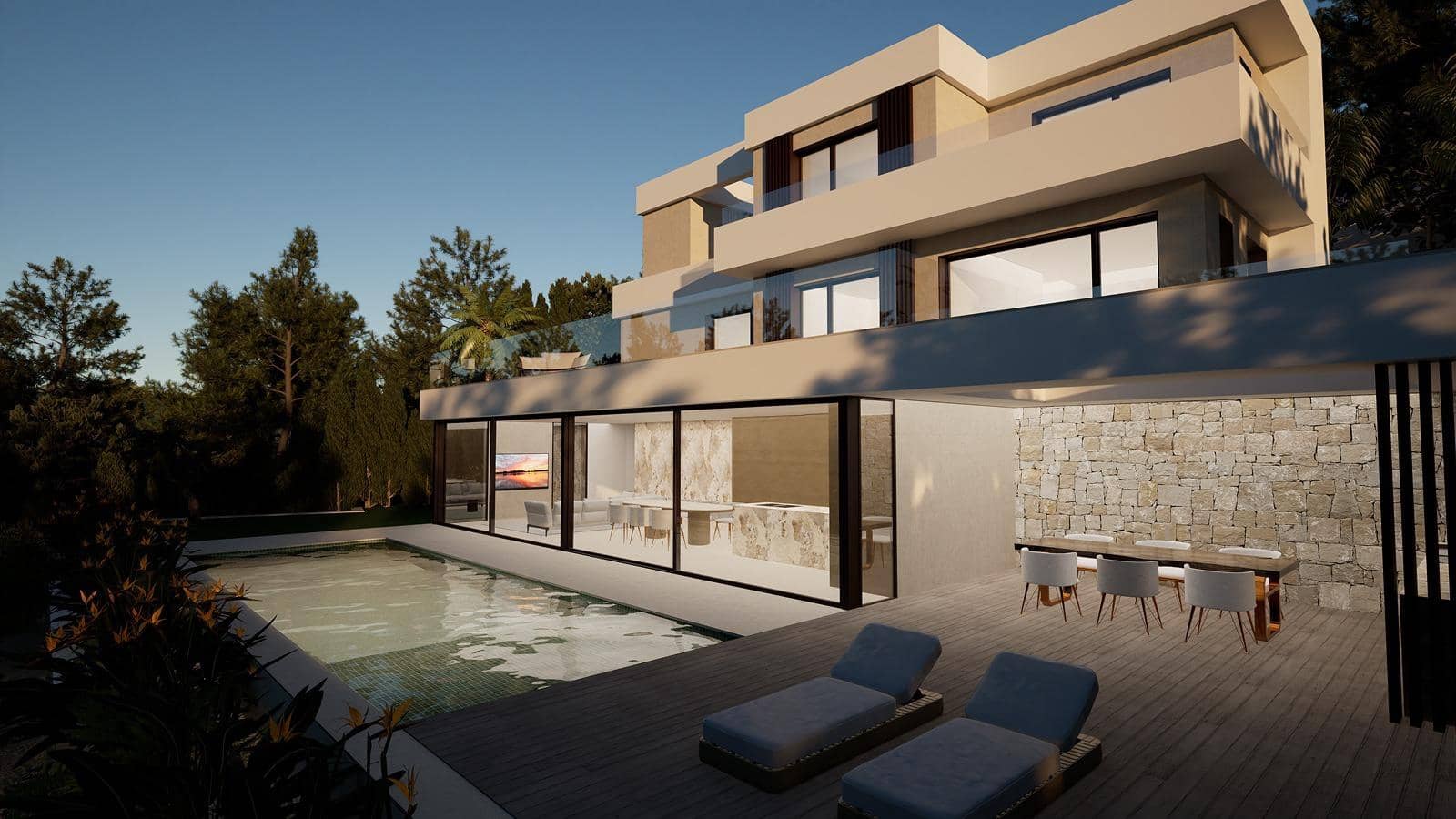 4 makuuhuone Huvila myytävänä paikassa Altea mukana uima-altaan - 2 250 000 € (Ref: 9629925)