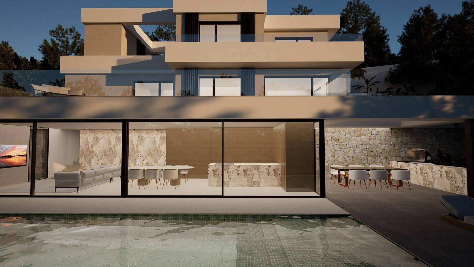 4 makuuhuone Huvila myytävänä paikassa Altea mukana uima-altaan - 2 250 000 € (Ref: 9629925)