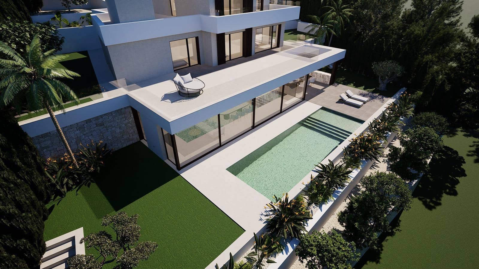 4 makuuhuone Huvila myytävänä paikassa Altea mukana uima-altaan - 2 250 000 € (Ref: 9629925)