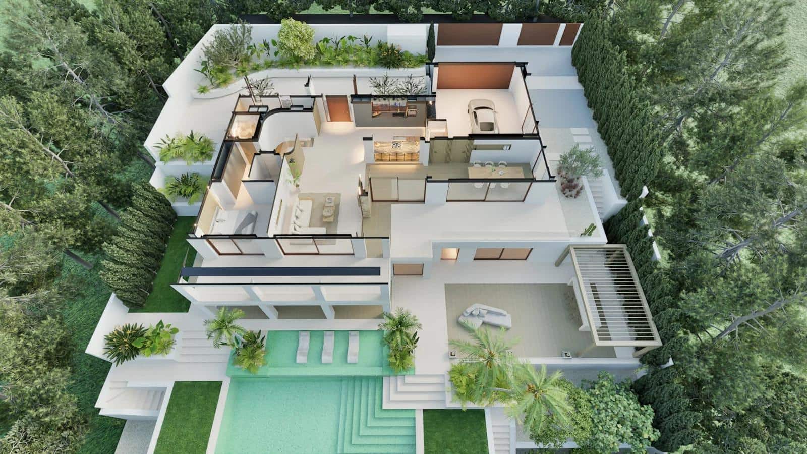 4 quarto Moradia para venda em Altea com piscina - 2 790 000 € (Ref: 9755616)