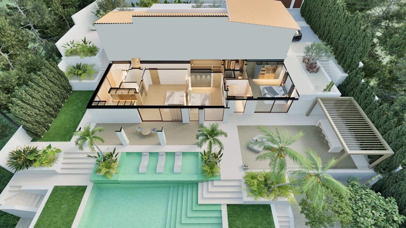 4 quarto Moradia para venda em Altea com piscina - 2 790 000 € (Ref: 9755616)