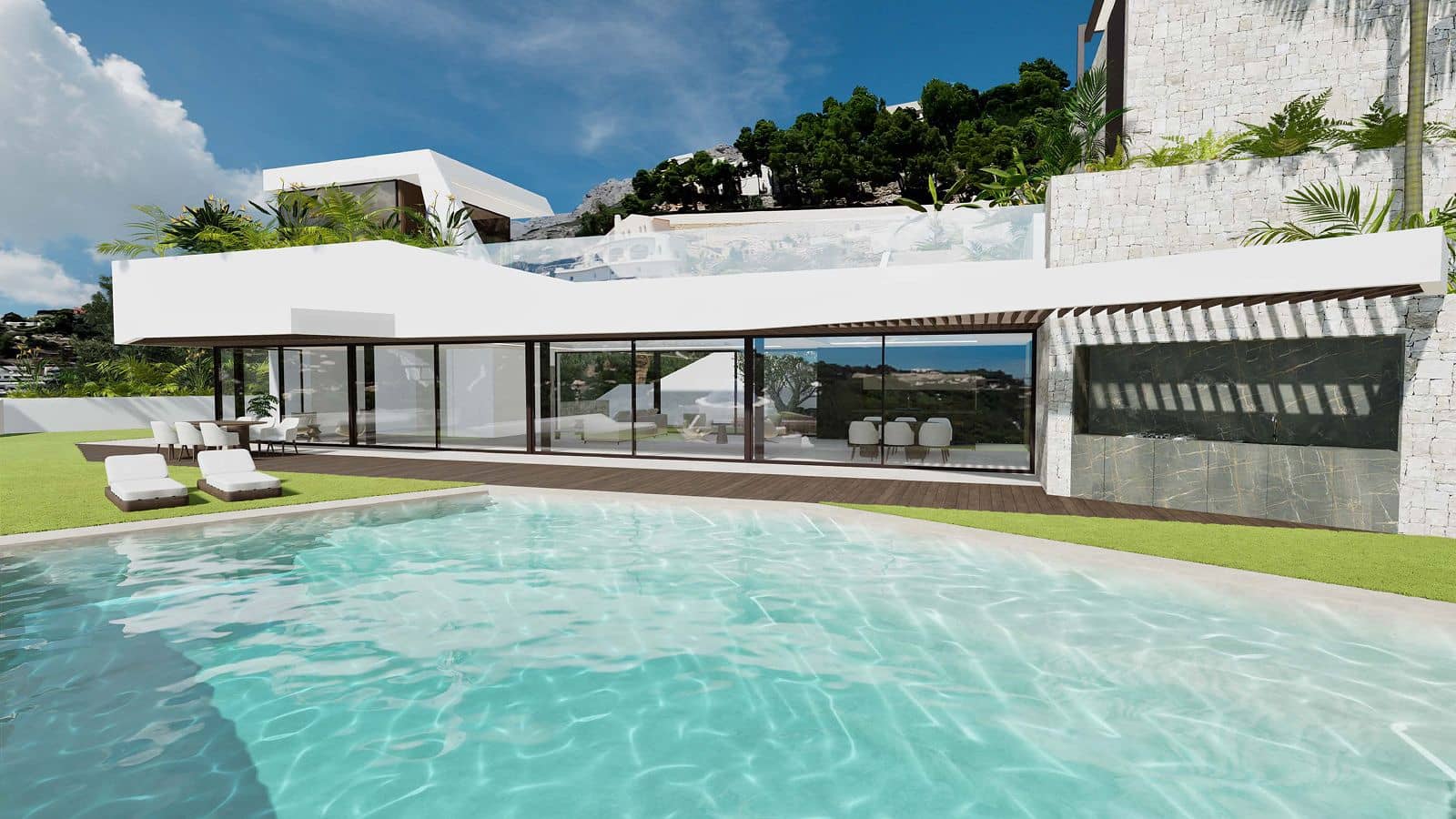 5 camera da letto Villa in vendita in Altea con piscina garage - 4.200.000 € (Rif: 9877483)