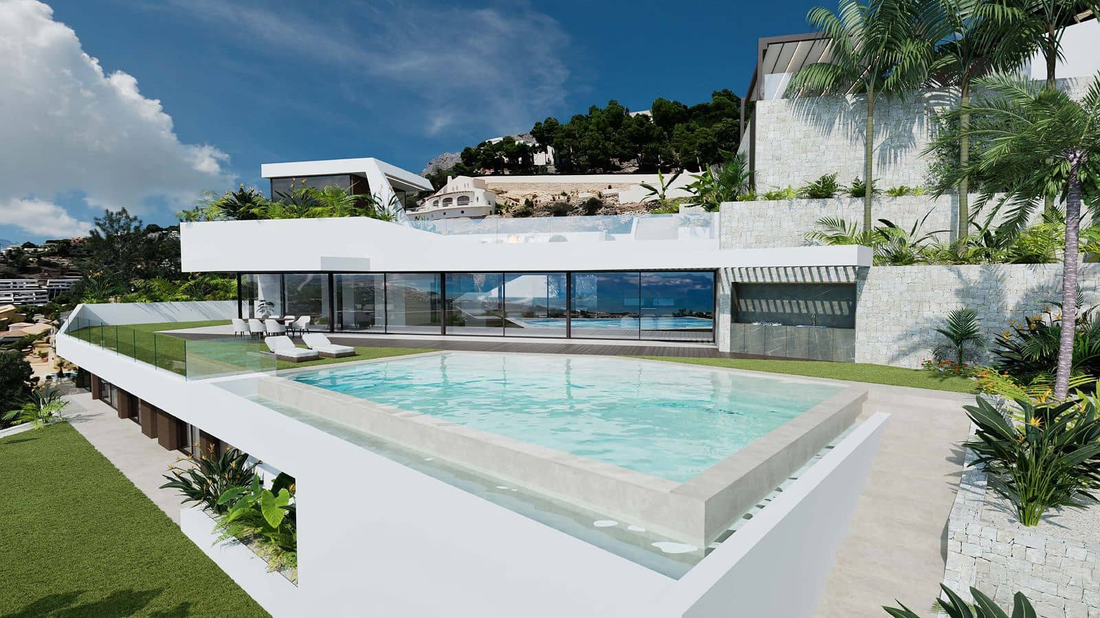 5 camera da letto Villa in vendita in Altea con piscina garage - 4.200.000 € (Rif: 9877483)