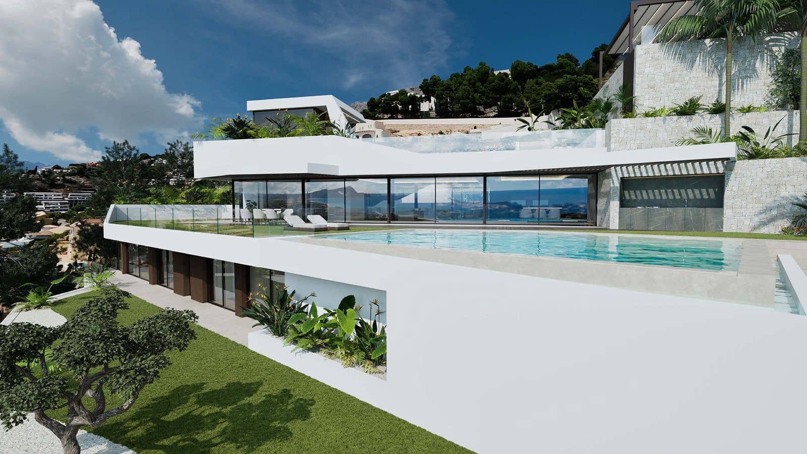 5 camera da letto Villa in vendita in Altea con piscina garage - 4.200.000 € (Rif: 9877483)