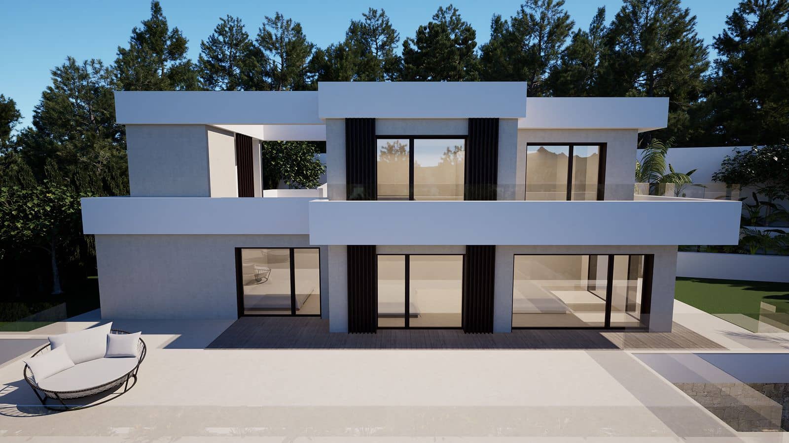 4 sypialnia Willa na sprzedaż w Altea la Vella z basenem garażem - 2 390 000 € (Ref: 9877484)