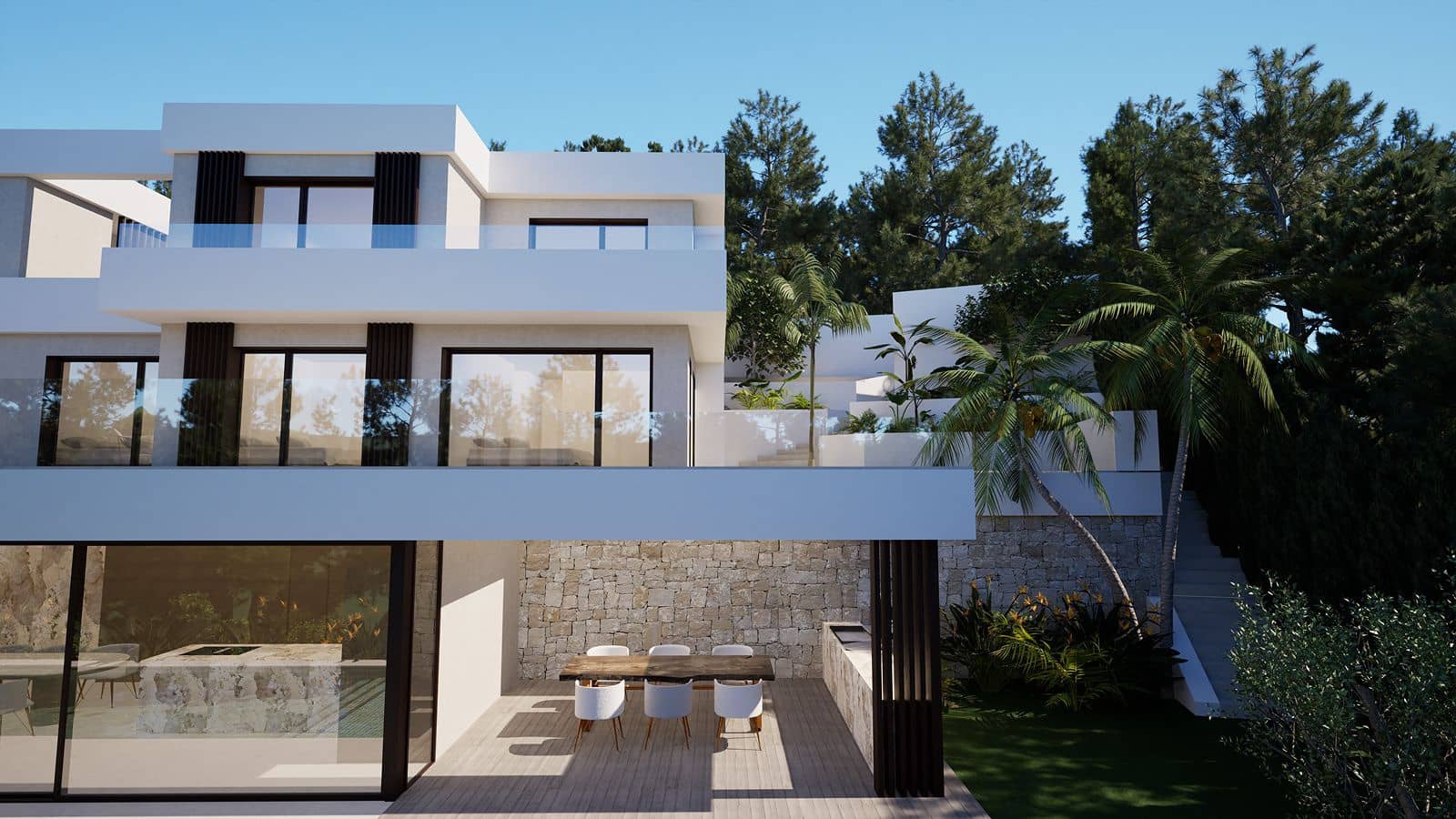 4 sypialnia Willa na sprzedaż w Altea la Vella z basenem garażem - 2 390 000 € (Ref: 9877484)