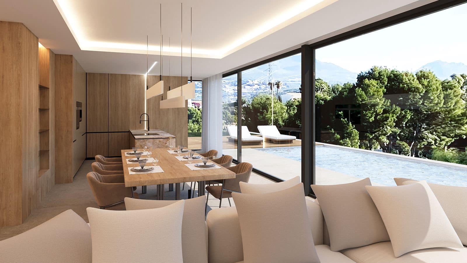 4 sypialnia Willa na sprzedaż w Altea la Vella z basenem garażem - 2 390 000 € (Ref: 9877484)