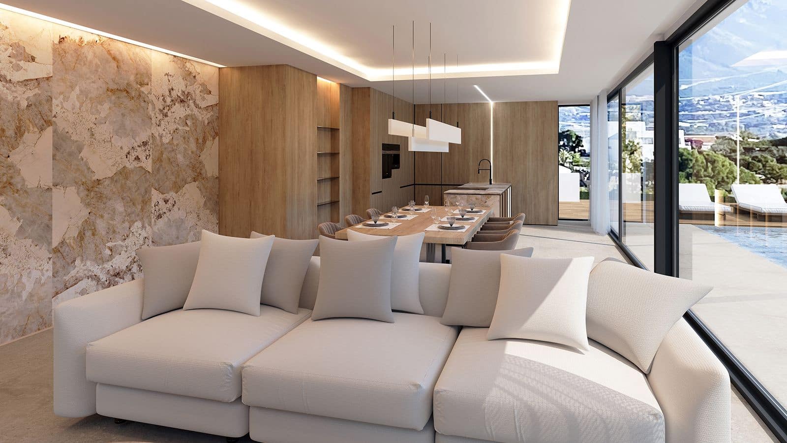 4 sypialnia Willa na sprzedaż w Altea la Vella z basenem garażem - 2 390 000 € (Ref: 9877484)