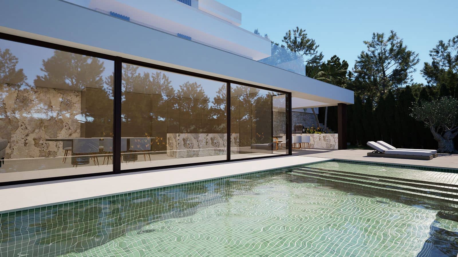 4 sypialnia Willa na sprzedaż w Altea la Vella z basenem garażem - 2 390 000 € (Ref: 9877484)