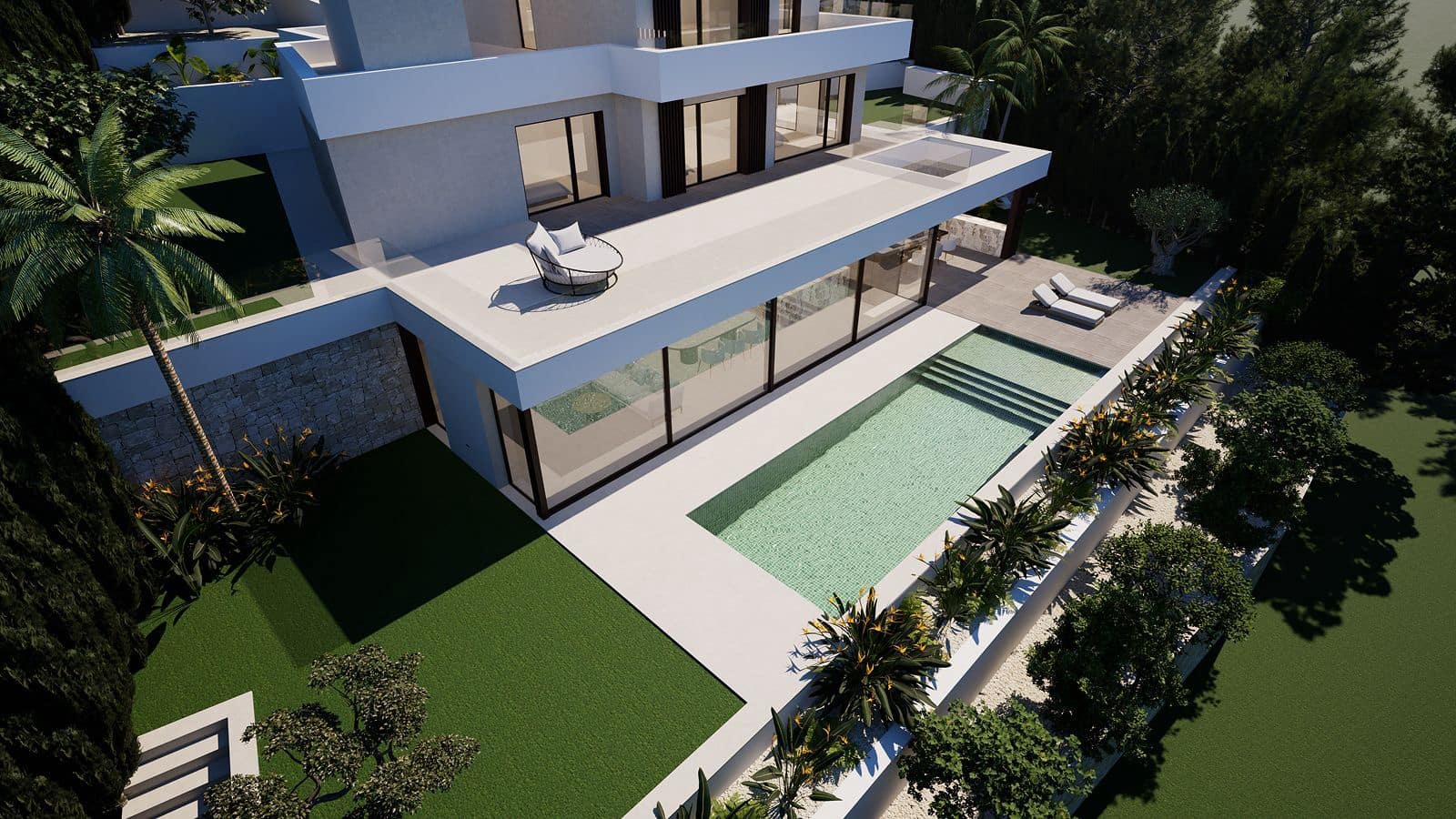 4 sypialnia Willa na sprzedaż w Altea la Vella z basenem garażem - 2 390 000 € (Ref: 9877484)