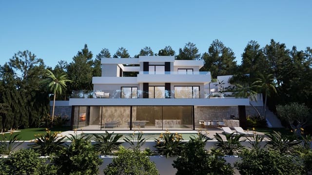 4 chambre Villa/Maison à vendre à Altea la Vella, Altea avec piscine garage - 2 390 000 € (Ref: 9877484)