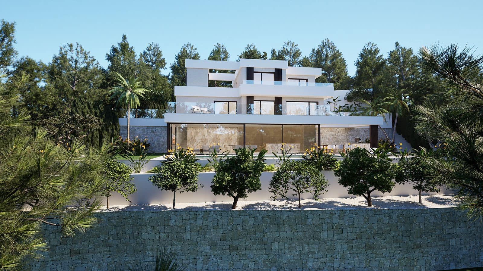 4 sypialnia Willa na sprzedaż w Altea la Vella z basenem garażem - 2 390 000 € (Ref: 9877484)