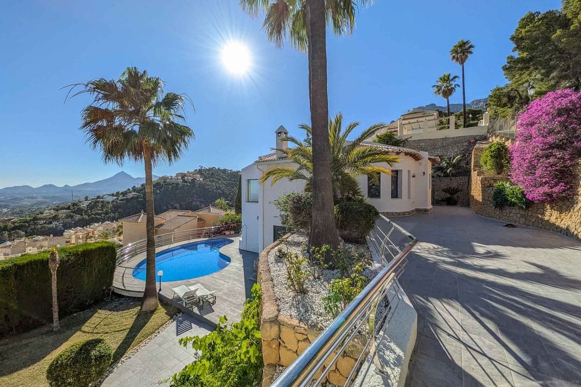 5 camera da letto Villa in vendita in Altea con piscina garage - 2.700.000 € (Rif: 10012276)