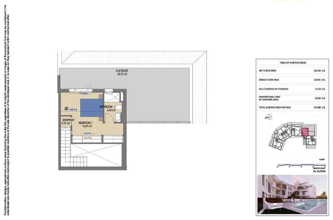 3 camera da letto Appartamento in vendita in Javea / Xabia con piscina - 618.000 € (Rif: 10016767)