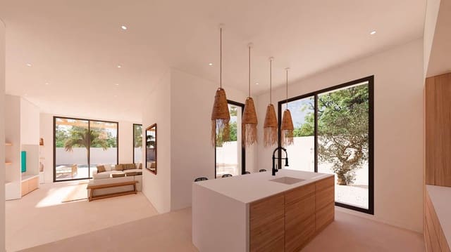 4 makuuhuone Huvila myytävänä paikassa Teulada Pueblo, Teulada-Moraira mukana uima-altaan 
autotalli - 1 679 000 € (Ref: 10132181)