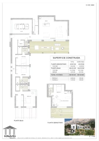 4 sypialnia Willa na sprzedaż w Javea / Xàbia z basenem garażem - 1 980 000 € (Ref: 10162530)