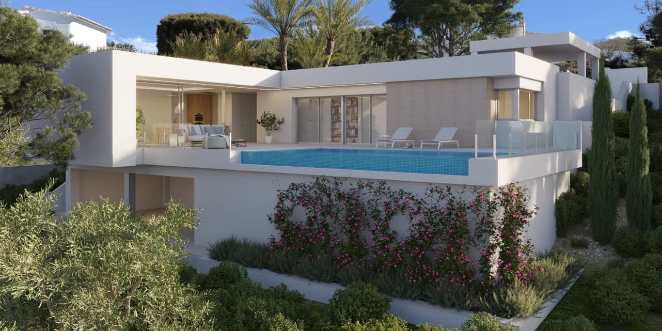 3 bedroom Villa for sale in Cumbre del Sol with pool garage - € 1,239,000 (Ref: 8447128)