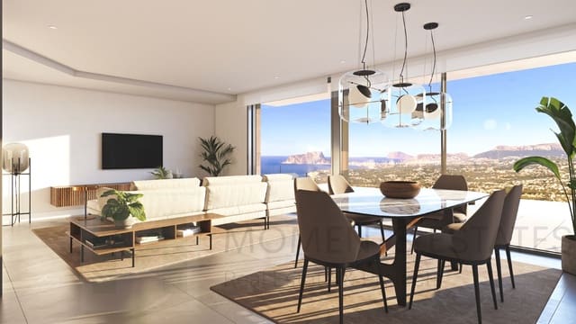 3 chambre Villa/Maison à vendre à Cumbre del Sol, Benitachell / Benitatxell avec piscine garage - 1 720 000 € (Ref: 8449196)