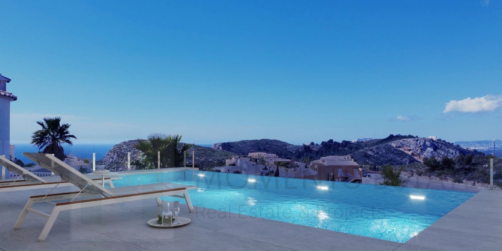 Chalet de 3 habitaciones en Benitachell / Benitatxell en venta con piscina - 1.300.000 € (Ref: 8655580)