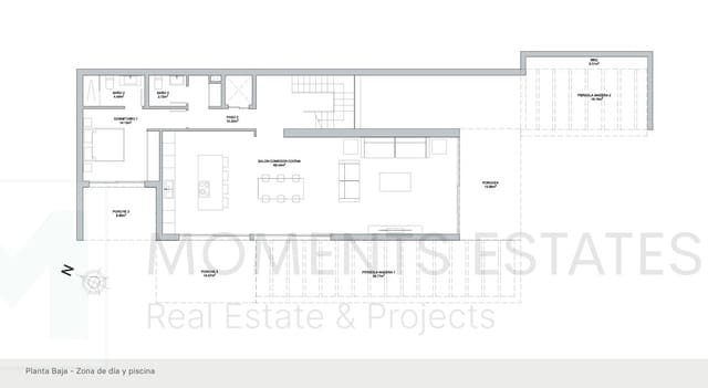 4 makuuhuone Huvila myytävänä paikassa Benissa mukana 
autotalli - 2 995 000 € (Ref: 8945459)