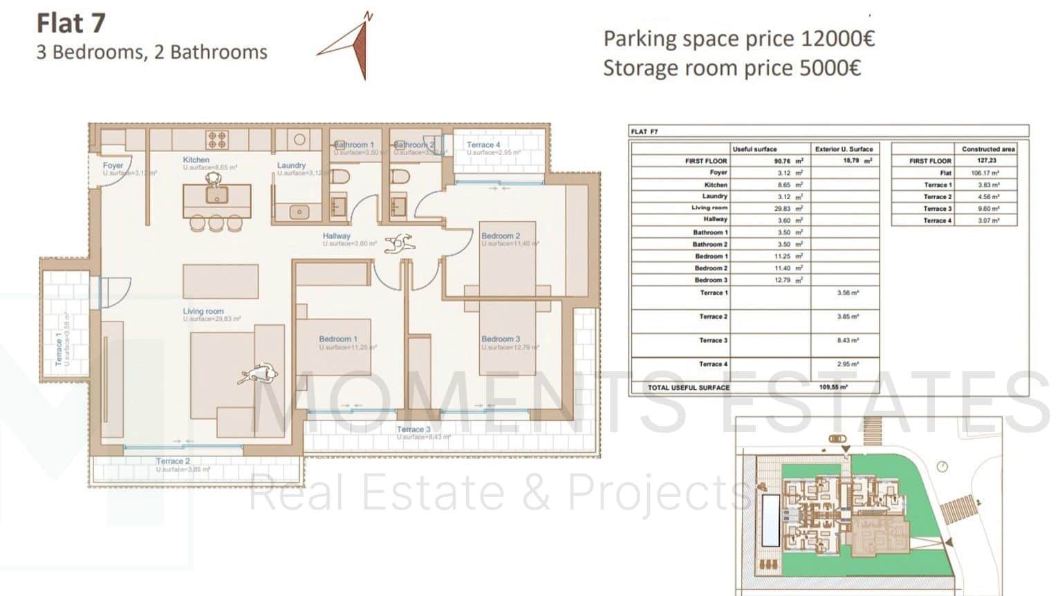 3 Zimmer Apartment zu verkaufen in Javea / Xabia mit Pool - 428.000 € (Ref: 9253932)
