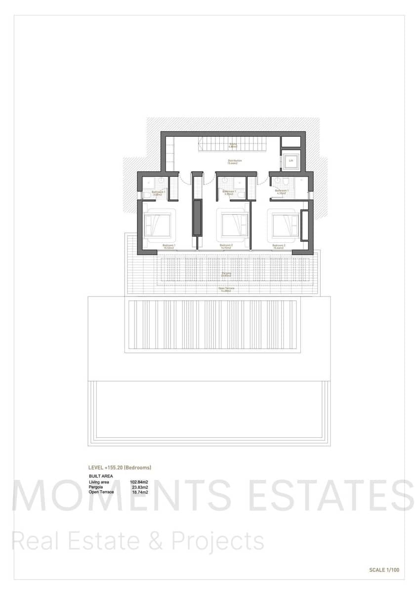 4 makuuhuone Huvila myytävänä paikassa Benissa mukana uima-altaan - 4 250 000 € (Ref: 9350032)