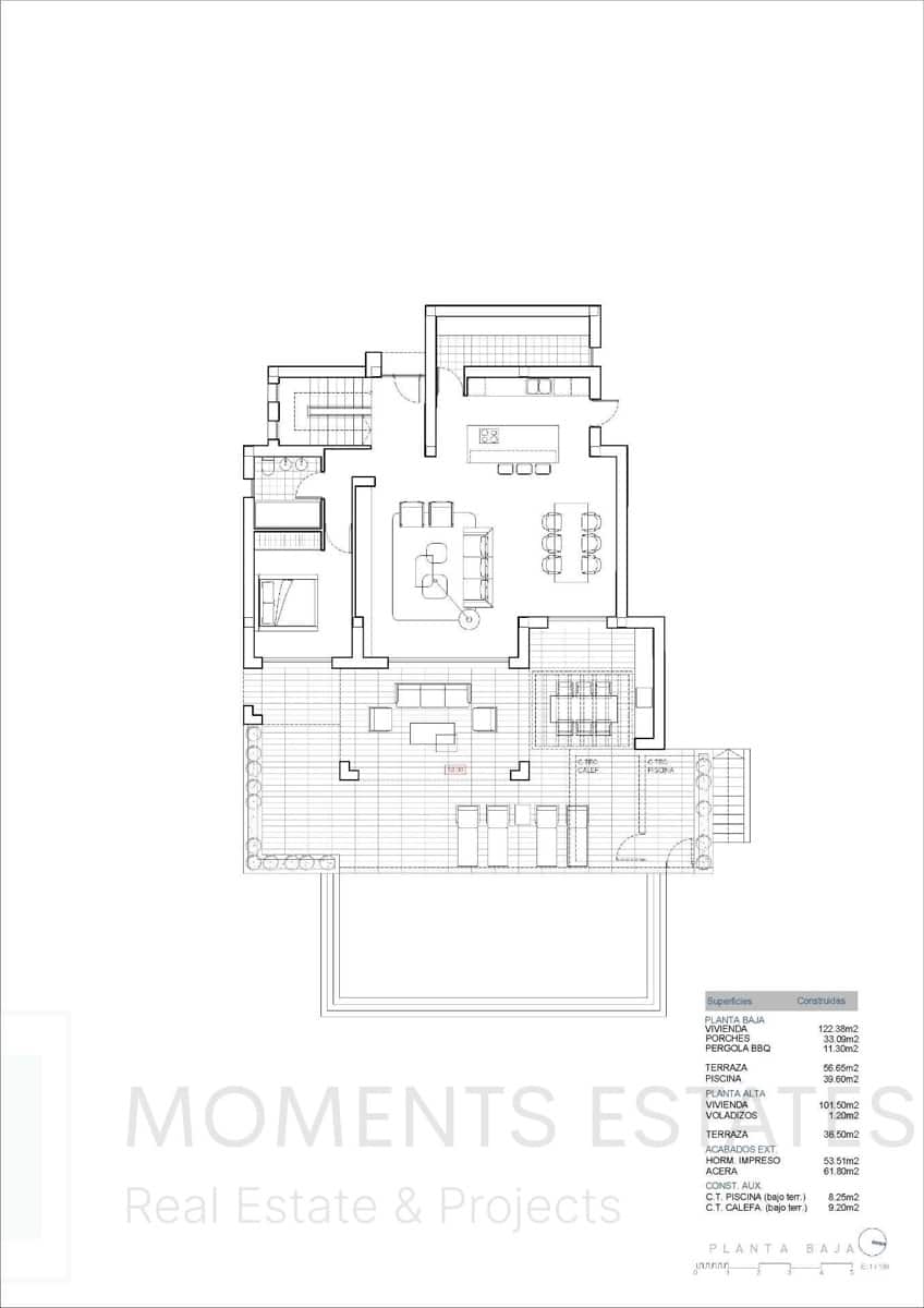 4 bedroom Villa for sale in Benissa with pool - € 2,175,000 (Ref: 9372204)