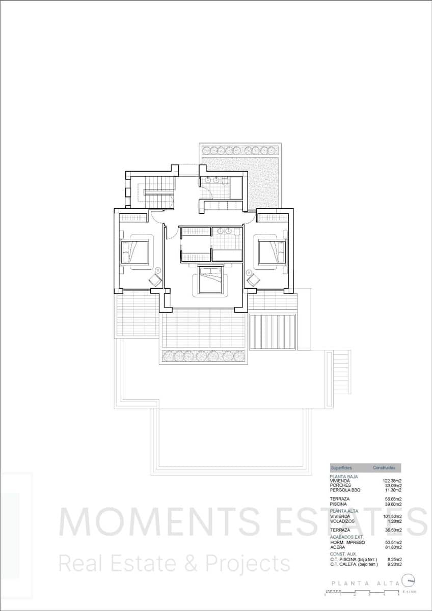 4 bedroom Villa for sale in Benissa with pool - € 2,175,000 (Ref: 9372204)