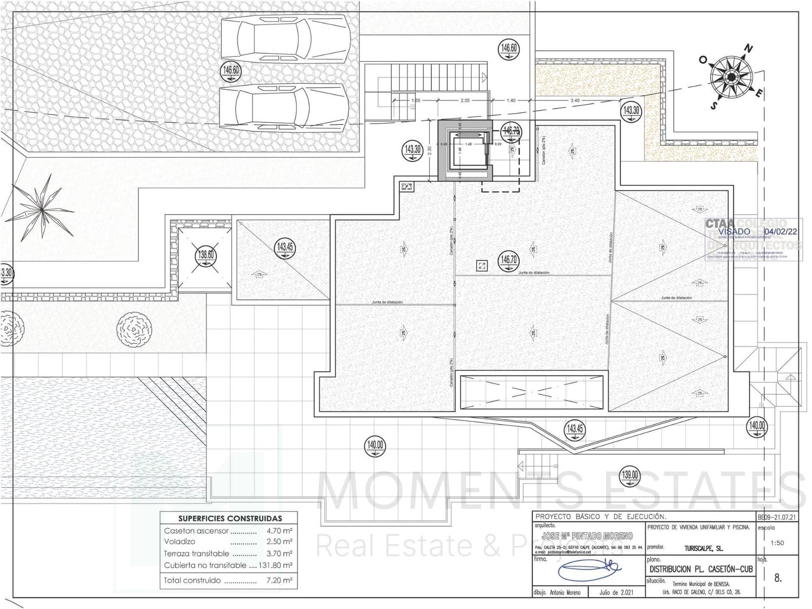 4 Zimmer Villa zu verkaufen in Benissa mit Pool - 2.450.000 € (Ref: 9395329)