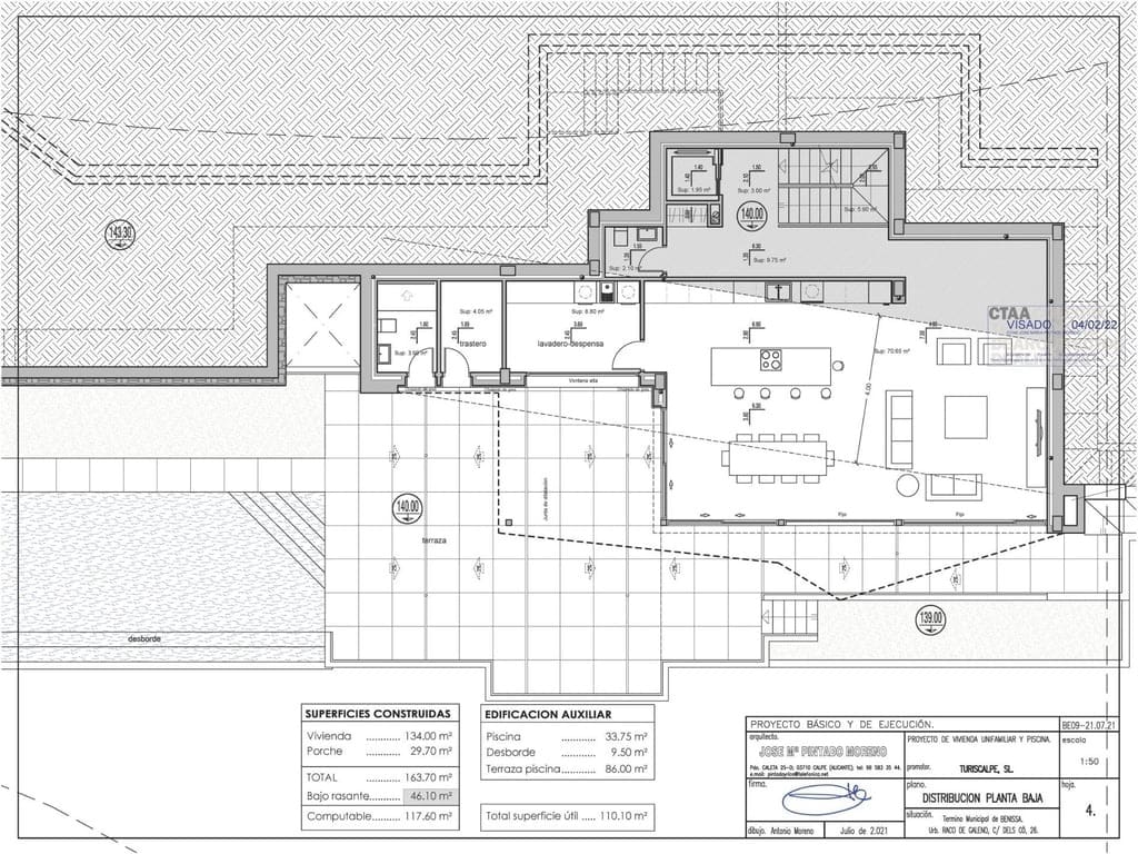 4 slaapkamer Villa te koop in Benissa met zwembad - € 2.450.000 (Ref: 9395329)