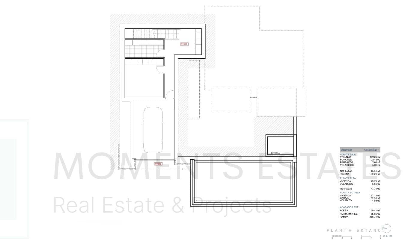 3 makuuhuone Huvila myytävänä paikassa Benissa mukana 
autotalli - 1 890 000 € (Ref: 9395330)