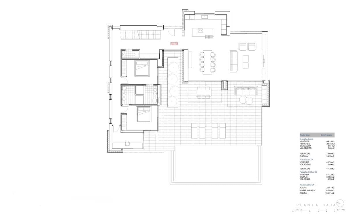 3 soveværelse Villa til salg i Benissa med garage - € 1.890.000 (Ref: 9395330)