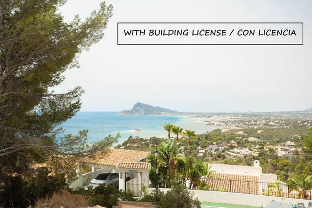 Tomt till salu i Altea - 485 000 € (Ref: 9539621)