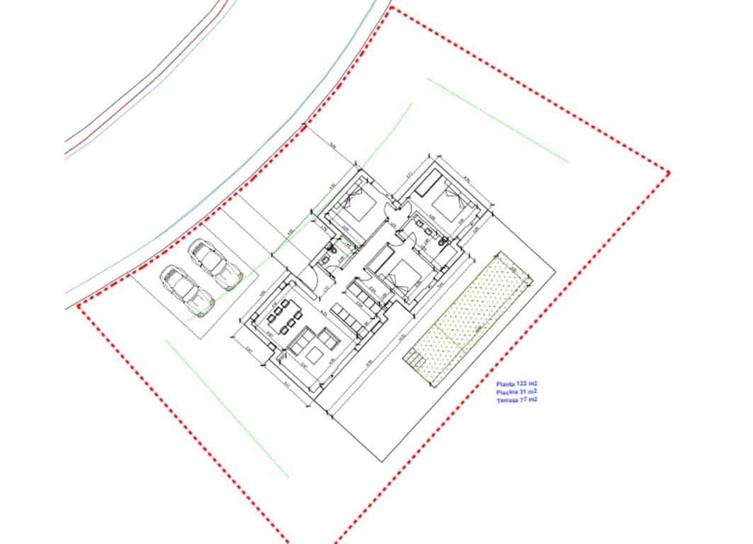 3 makuuhuone Huvila myytävänä paikassa Pedreguer - 625 000 € (Ref: 9904948)