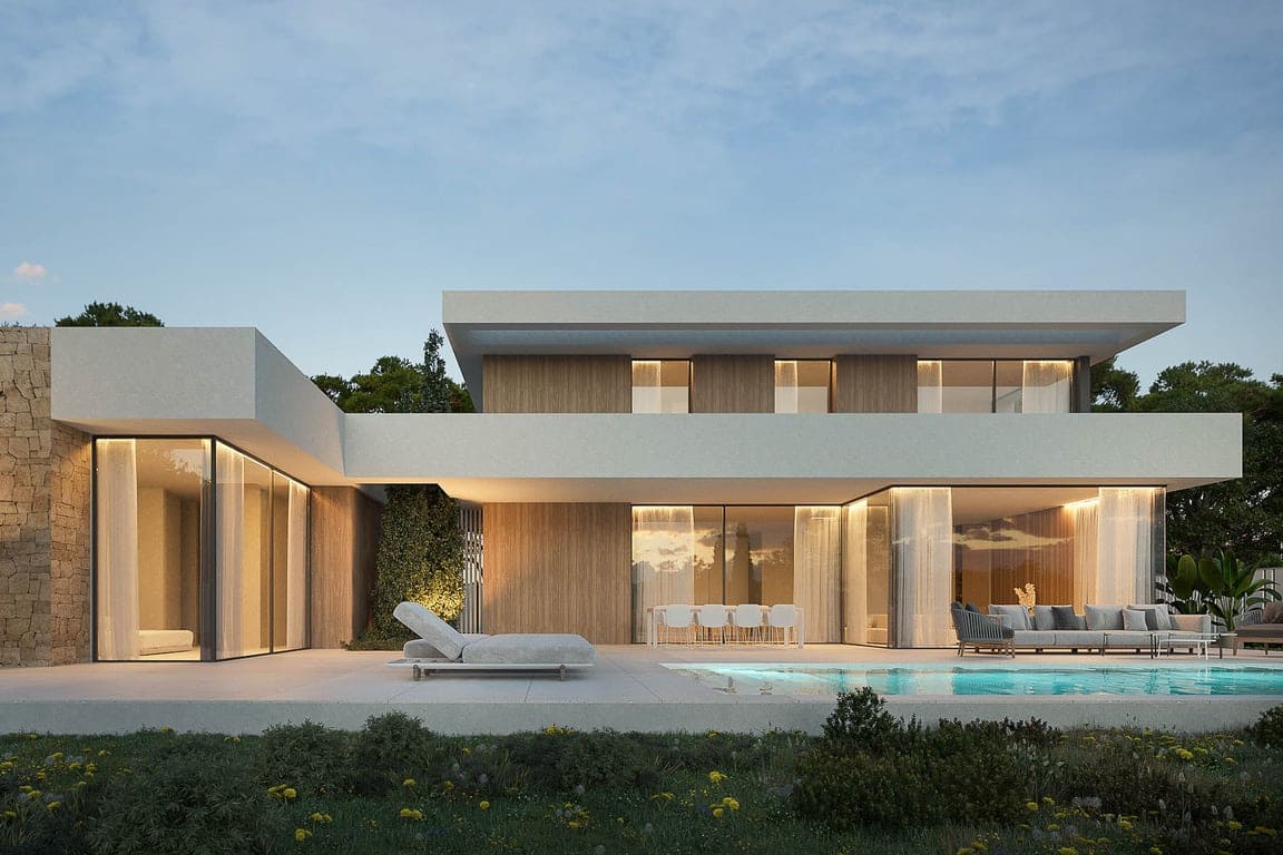 5 chambre Villa/Maison à vendre à Moraira avec piscine - 2 175 000 € (Ref: 9909457)
