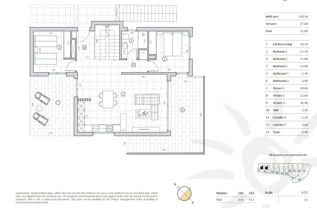 3 bedroom Villa for sale in Finestrat with pool garage - € 769,950 (Ref: 9948679)