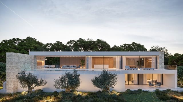 4 soverom Villa til salgs i Moraira, Teulada-Moraira med svømmebasseng garasje - € 2 350 000 (Ref: 9997518)