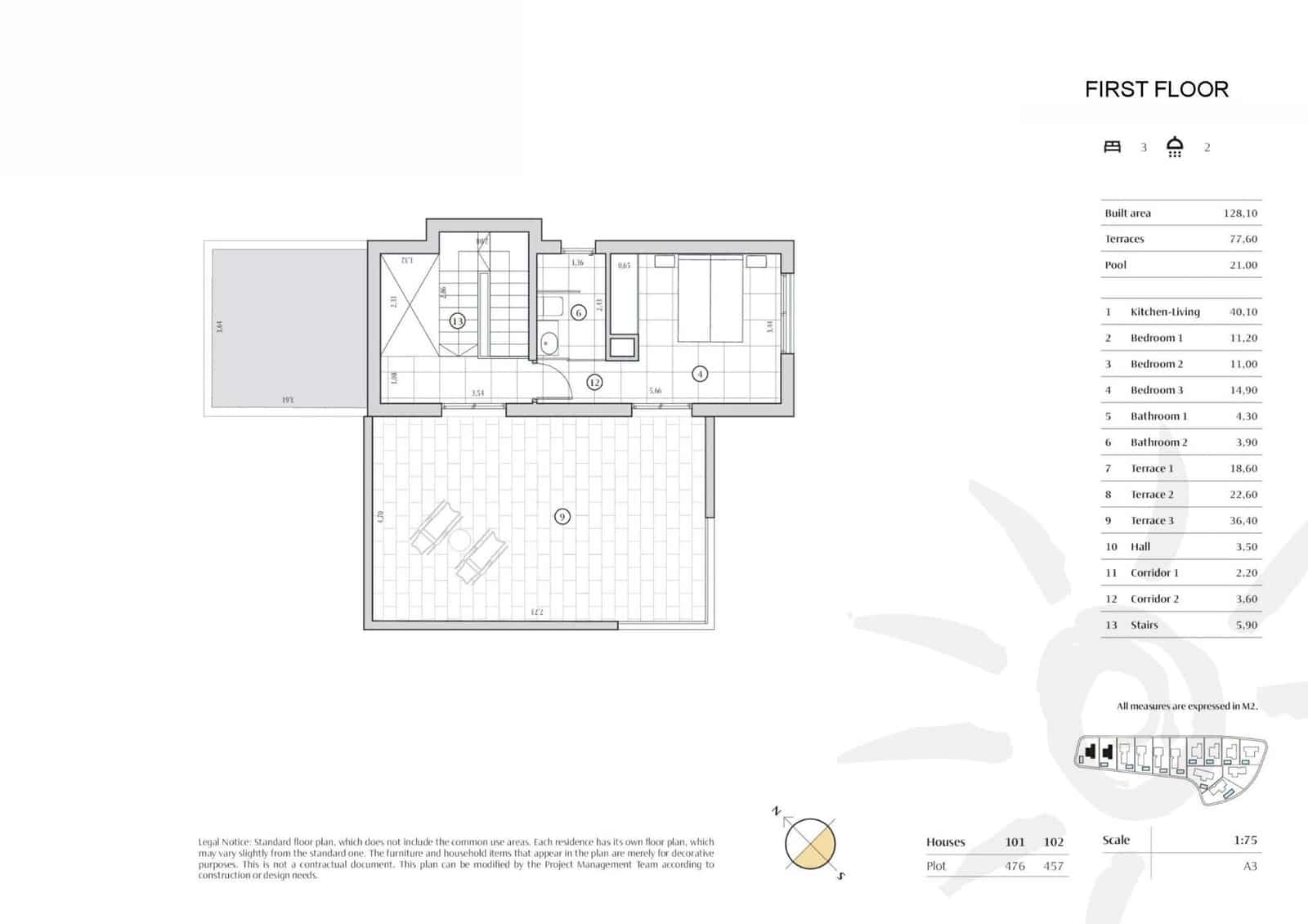 3 quarto Moradia para venda em Finestrat com piscina - 735 950 € (Ref: 10011556)