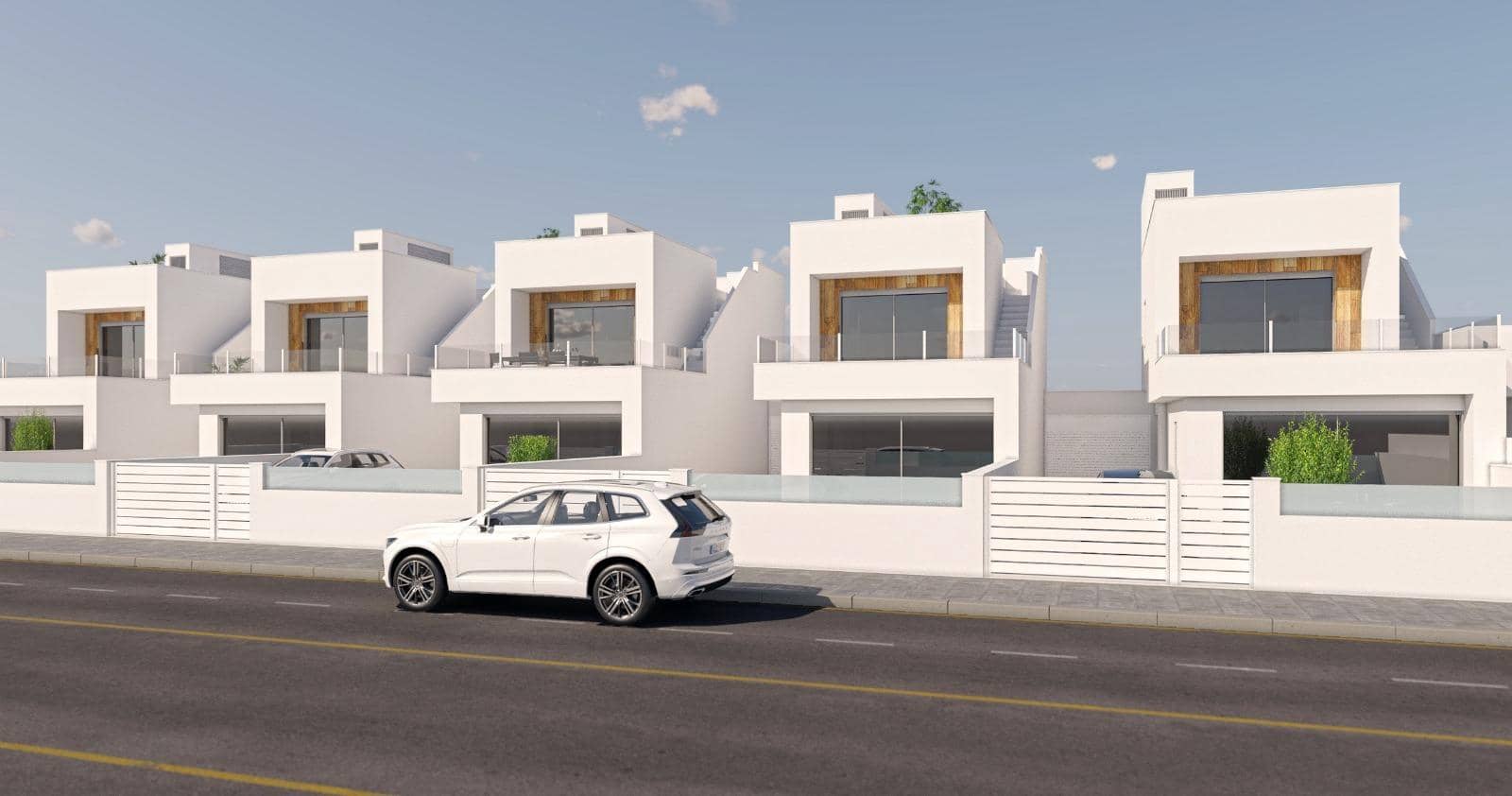 3 chambre Villa/Maison Semi-Mitoyenne à vendre à San Pedro del Pinatar avec piscine garage - 380 000 € (Ref: 10030678)
