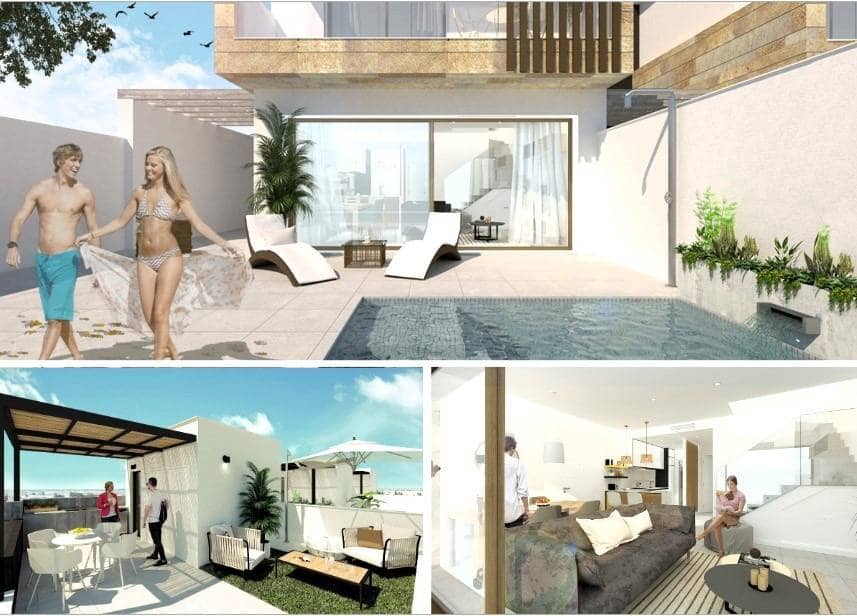 3 bedroom Villa for sale in San Pedro del Pinatar with pool - € 395,000 (Ref: 8438960)