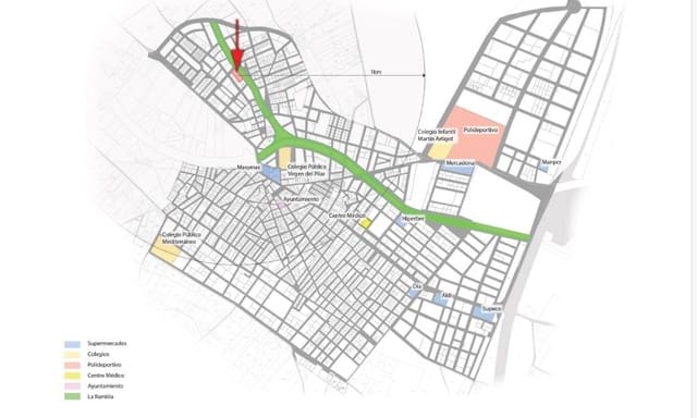 2 chambre Bungalow à vendre à Pilar de la Horadada avec piscine - 259 900 € (Ref: 8564786)