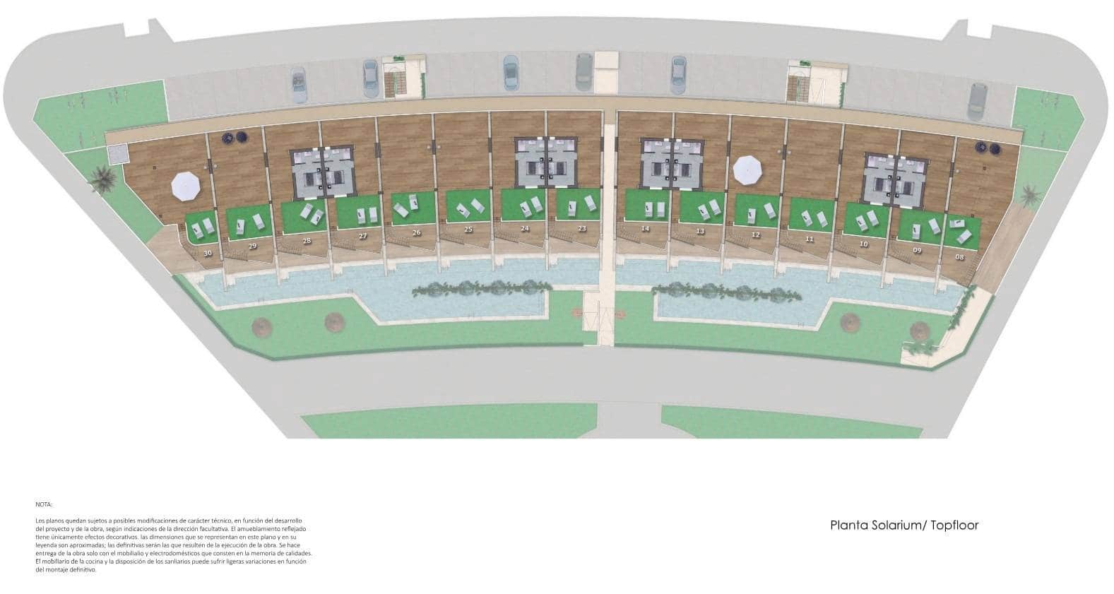 Bungalow de 3 habitaciones en Pilar de la Horadada en venta con piscina - 259.900 € (Ref: 8680047)