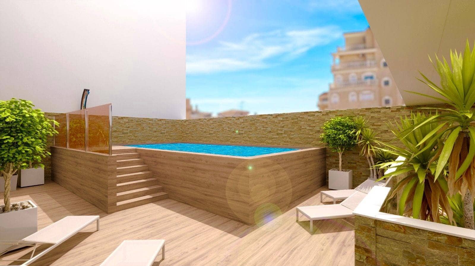 Piso de 3 habitaciones en Torrevieja en venta con piscina garaje - 335.000 € (Ref: 8682482)