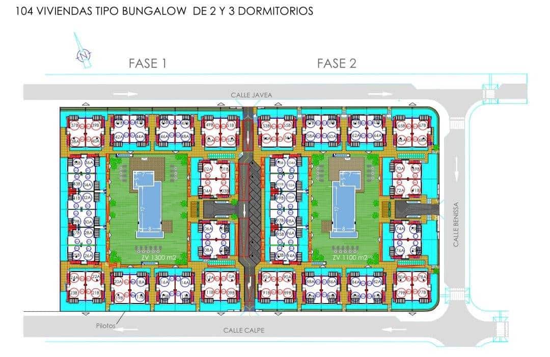 2 sypialnia Bungalow na sprzedaż w Los Balcones z basenem garażem - 275 000 € (Ref: 8728061)