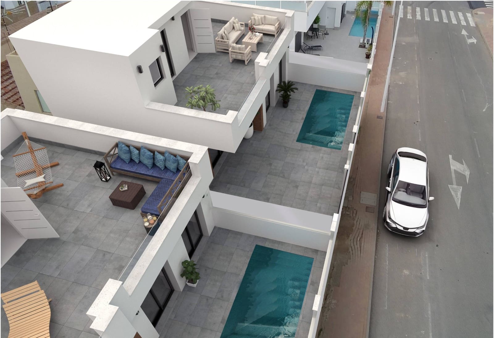 3 bedroom Villa for sale in San Pedro del Pinatar with pool - € 349,900 (Ref: 8806328)