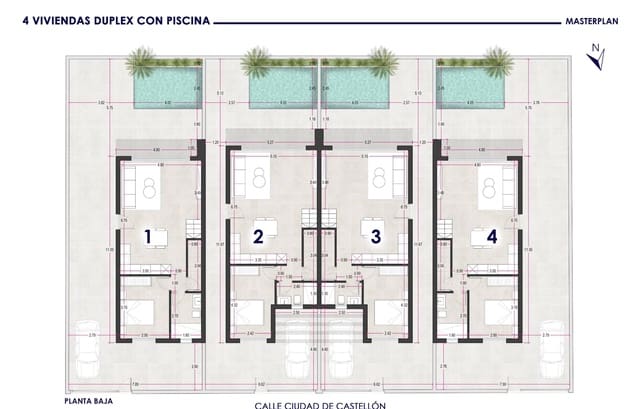 3 soverom Leilighet til salgs i El Mojon, Pilar de la Horadada med svømmebasseng - € 400 000 (Ref: 8841996)