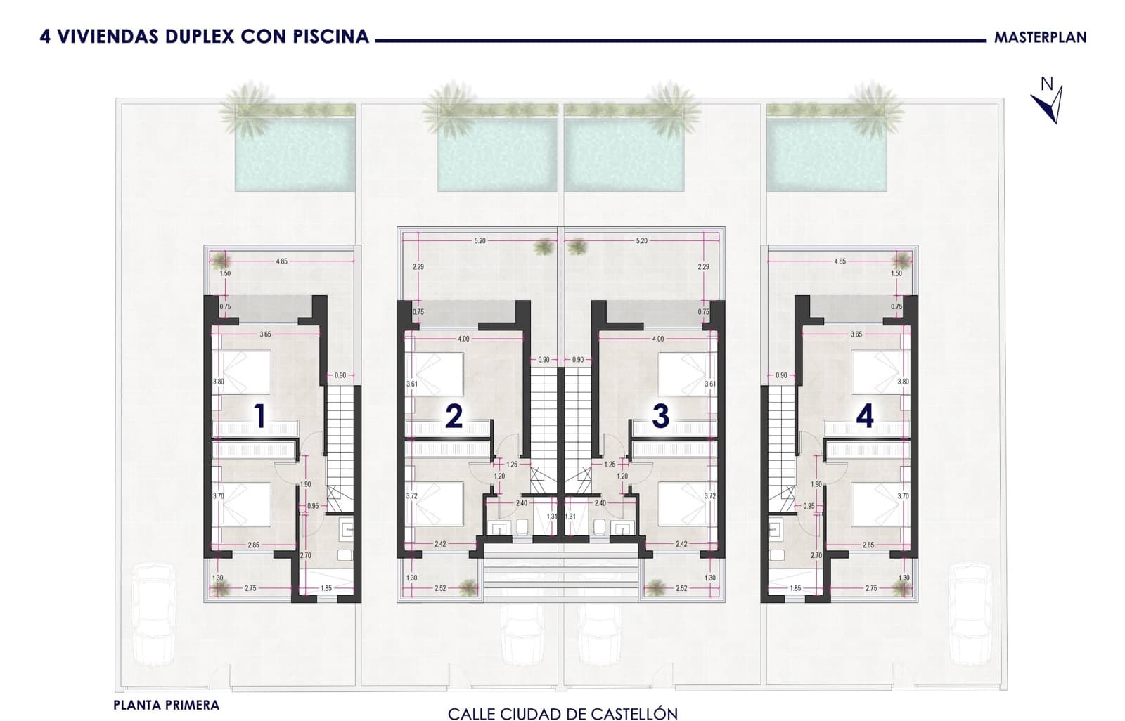 3 soveværelse Lejlighed til salg i El Mojon med swimmingpool - € 400.000 (Ref: 8841996)
