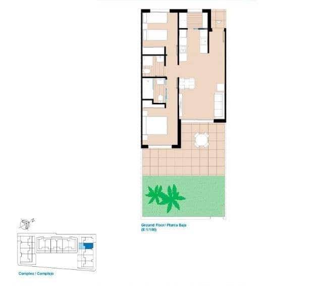 2 bedroom Apartment for sale in Pilar de la Horadada with pool garage - € 274,890 (Ref: 8842006)