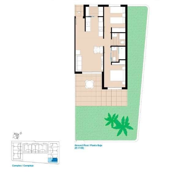 2 bedroom Apartment for sale in Pilar de la Horadada with pool garage - € 274,890 (Ref: 8842006)