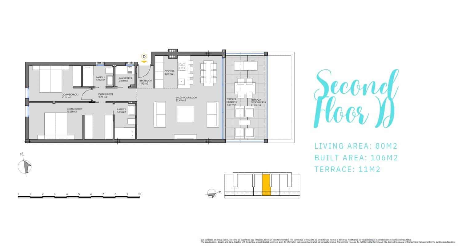 2 quarto Apartamento para venda em Mar de Cristal com piscina - 325 000 € (Ref: 8842008)